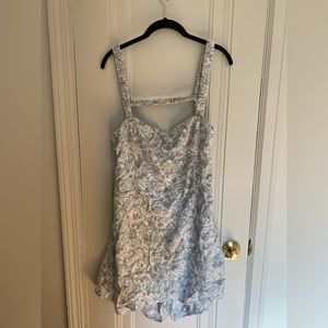 A&F Scrunchie Strap Open Back Skort Romper